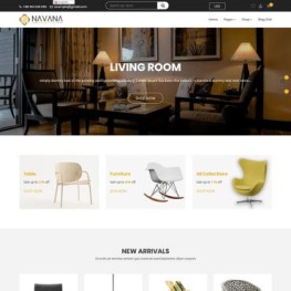 Navana Furniture Interior Shopify Theme #85750