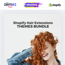 Hair Extensions Shopify Theme #86342