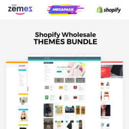 Wholesale Store Bundle Shopify Theme #86745