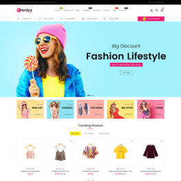 Cronics Multipurpose Store Shopify Theme #86809