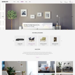 Similux Minimal Shopify Theme #86945