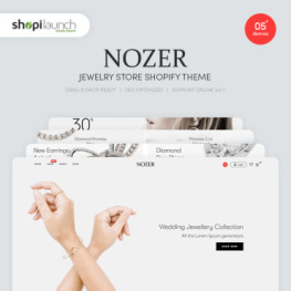 Nozer Jewelry Store Shopify Theme #87049