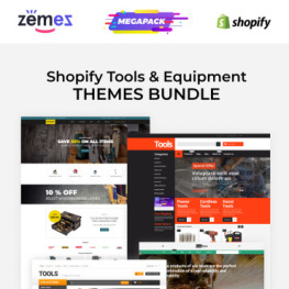 Tools Store Bundle Shopify Theme #89486
