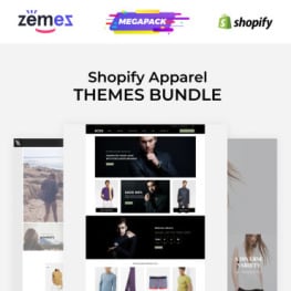 Apparel Store Bundle Shopify Theme #89934