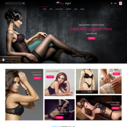 Blue Night Multi Purpose Shopify Theme #91444
