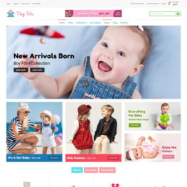TinyTots Kids Shopify Theme #91786