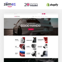 Kardone Auto Parts Store Shopify Theme #92968