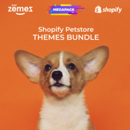 Pets Store Bundle Shopify Theme #94003