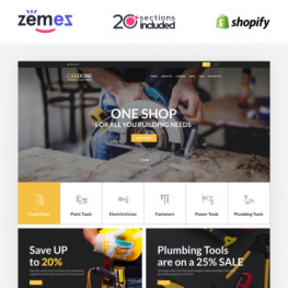 Power Tools Shopify Theme #94397
