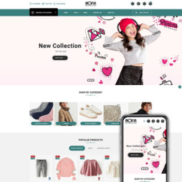 Movva The Baby kids fashion premium Shopify Theme #94943