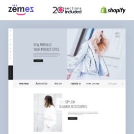 Lookbook Carousel Shopify Theme #95367
