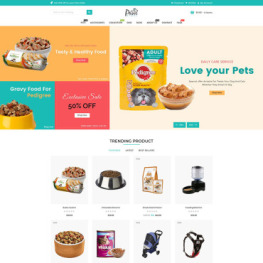 Paws Pet Store Shopify Theme #95851
