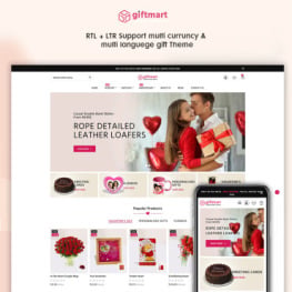 Giftmart The Gift Fashion Shopify Theme #95907