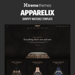 Watches Store Website Shopify Theme #96453