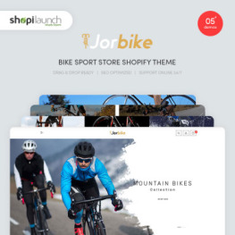 Jorbike Bike Sport Store Shopify Theme #97210