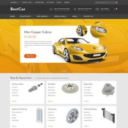 BestCar Responsive for Car Accessories Shopify Theme # 98274