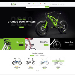 Good Bikes Bicycle Store Shopify Theme #98485