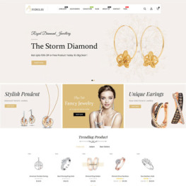 Fidelis Jewellery Store Shopify Theme #98587