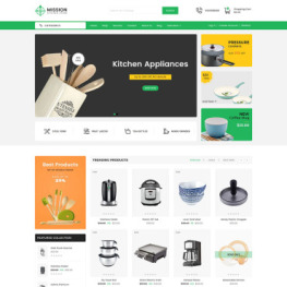 Mission Kitchen Store Shopify Theme #99223