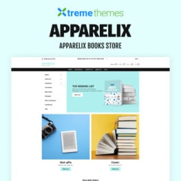 Apparelix Books Online Store Shopify Theme #99434