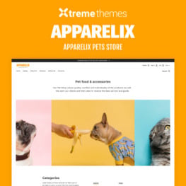 Apparelix Pets Online Store Shopify Theme #99605