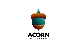 Acorn Gradient Logo Style