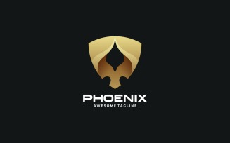 Phoenix Shield Luxury Logo