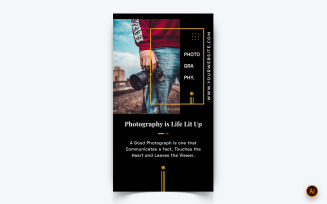 Photography Studio Social Media Instagram Story Design Template-02