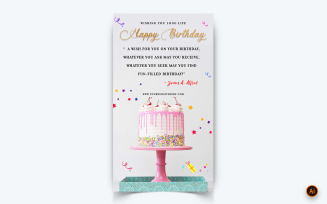 Birthday Party Celebration Social Media Story Design Template-04