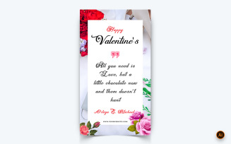 Valentines Day Party Social Media Instagram Story Design Template-08
