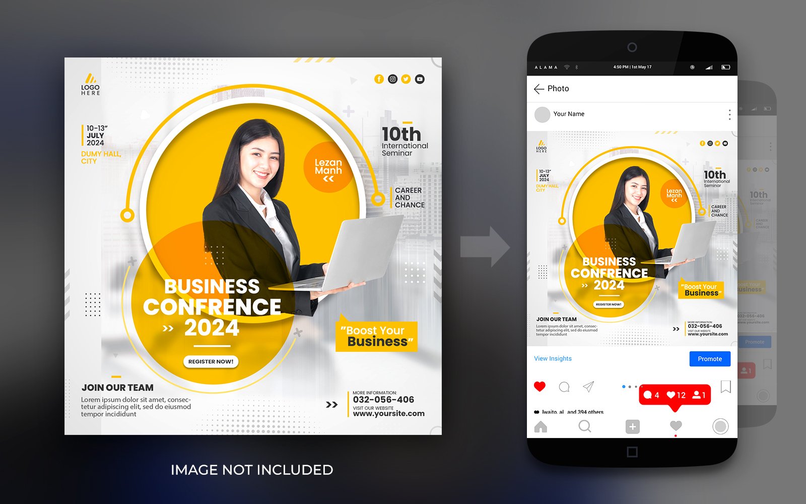 Kit Graphique #264585 Business Conference Divers Modles Web - Logo template Preview