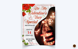 Valentines Day Party Social Media Instagram Feed Design Template-03