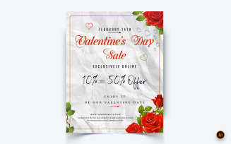 Valentines Day Party Social Media Instagram Feed Design Template-05