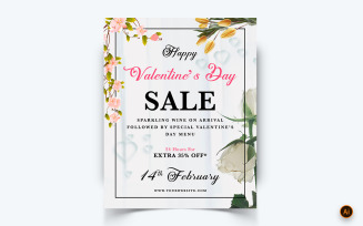 Valentines Day Party Social Media Instagram Feed Design Template-07