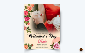 Valentines Day Party Social Media Instagram Feed Design Template-09