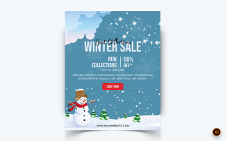 Winter Season Offer Sale Social Media Feed Design Template-01