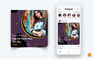 Beauty Salon and Spa Social Media Instagram Post Design-32
