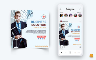Business Agency Corporate Service Social Media Instagram Post Design-02