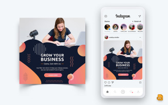 Business Agency Corporate Service Social Media Instagram Post Design-04