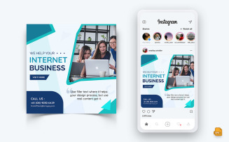 Business Agency Corporate Service Social Media Instagram Post Design-10