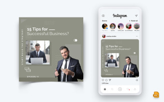 Business Agency Corporate Service Social Media Instagram Post Design-14