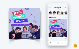 Business Agency Corporate Service Social Media Instagram Post Design-16