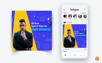 Business Agency Corporate Service Social Media Instagram Post Design-64