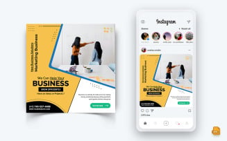 Business Agency Corporate Service Social Media Instagram Post Design-68