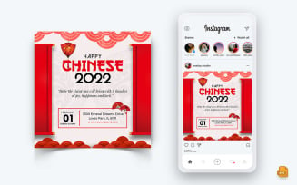 Chinese NewYear Social Media Instagram Post Design-07