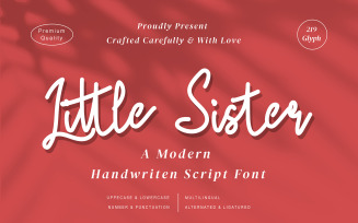 Little Sister - Modern Script Fonts