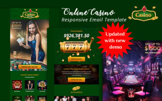 OnlineCasino - Responsive Email Newsletter Template