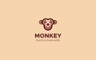 Monkey Logo Design Template