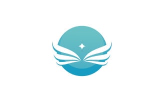 Bird Wing Vector Logo Design Template V10