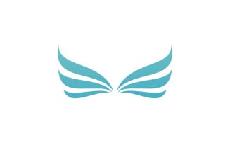 Bird Wing Vector Logo Design Template V2